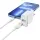 ZORE TİTAN SERİSİ ZT03 BEYAZ 2.1A TYPE-C TO USB-A SEYEHAT ŞARJ SETİ